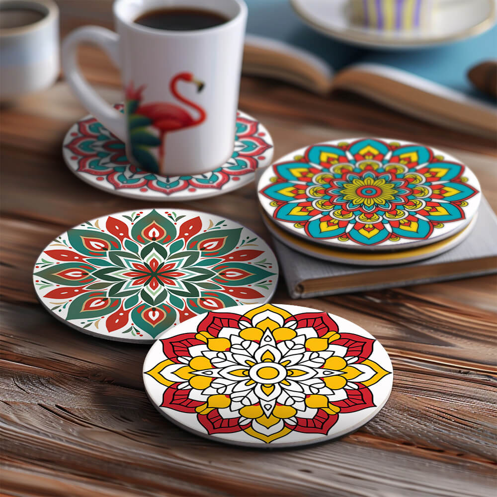 Mandala Coasters (6 Set) homepaintology