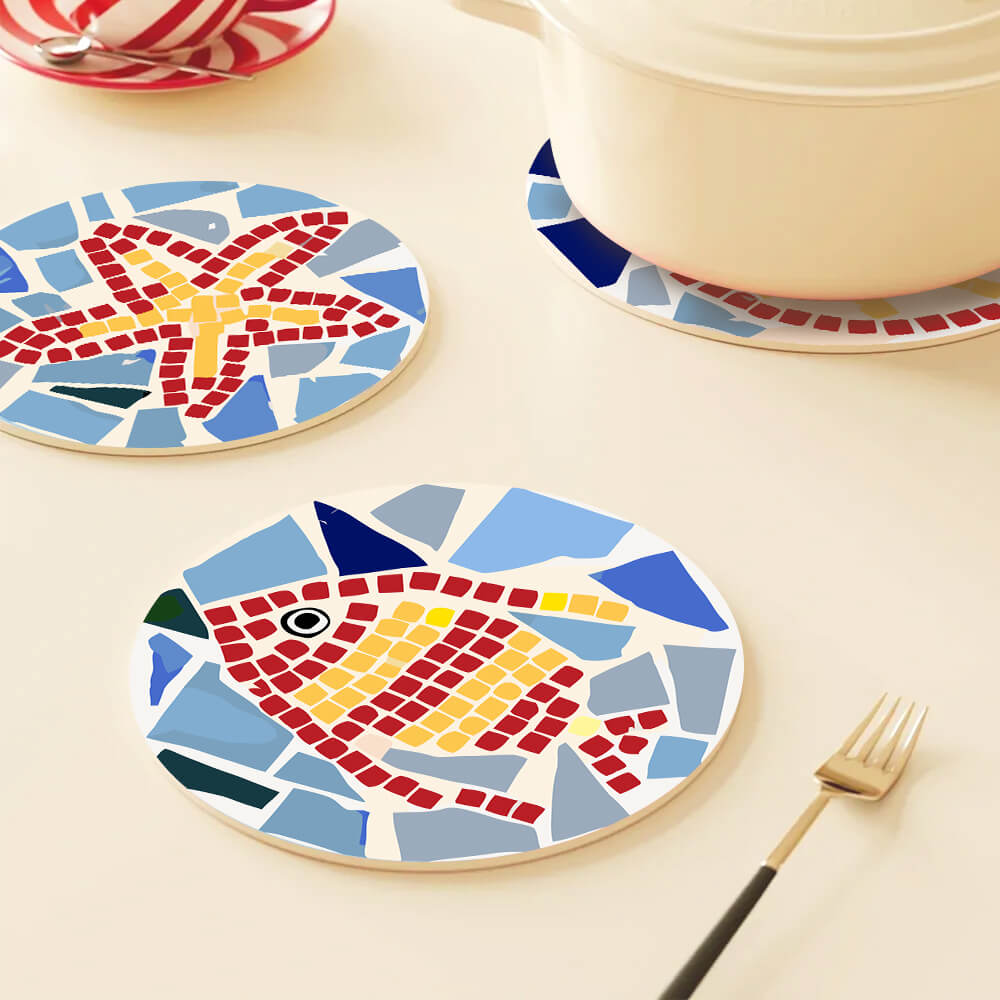 Sea Tiles (6 Set) PicturaNumbers