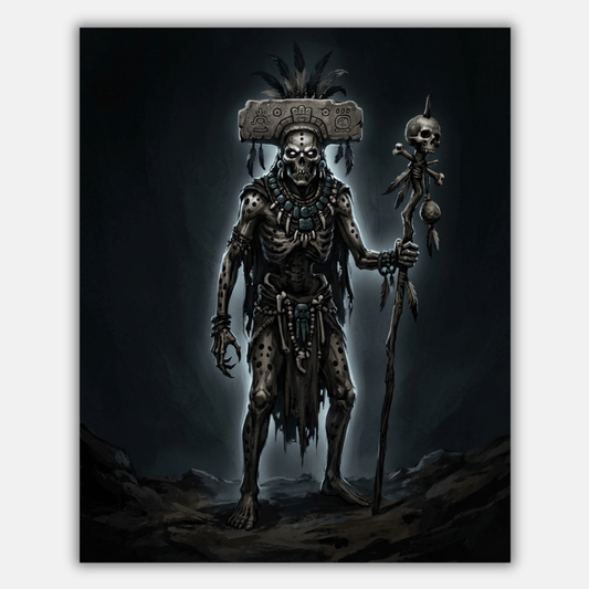 Ah Puch Dark Lord PicturaNumbers
