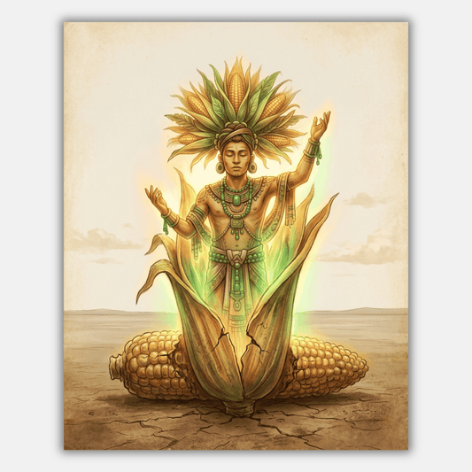 Corn God Rising PicturaNumbers