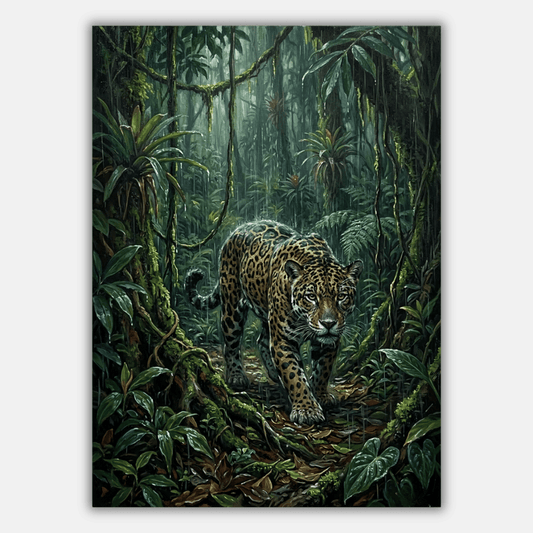 Jungle Jaguar PicturaNumbers