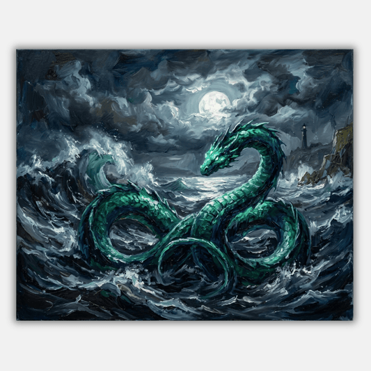 Sea Serpent PicturaNumbers