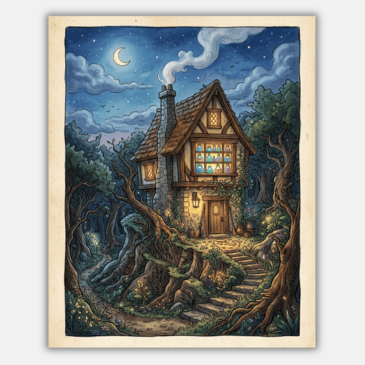 Witch Cottage PicturaNumbers