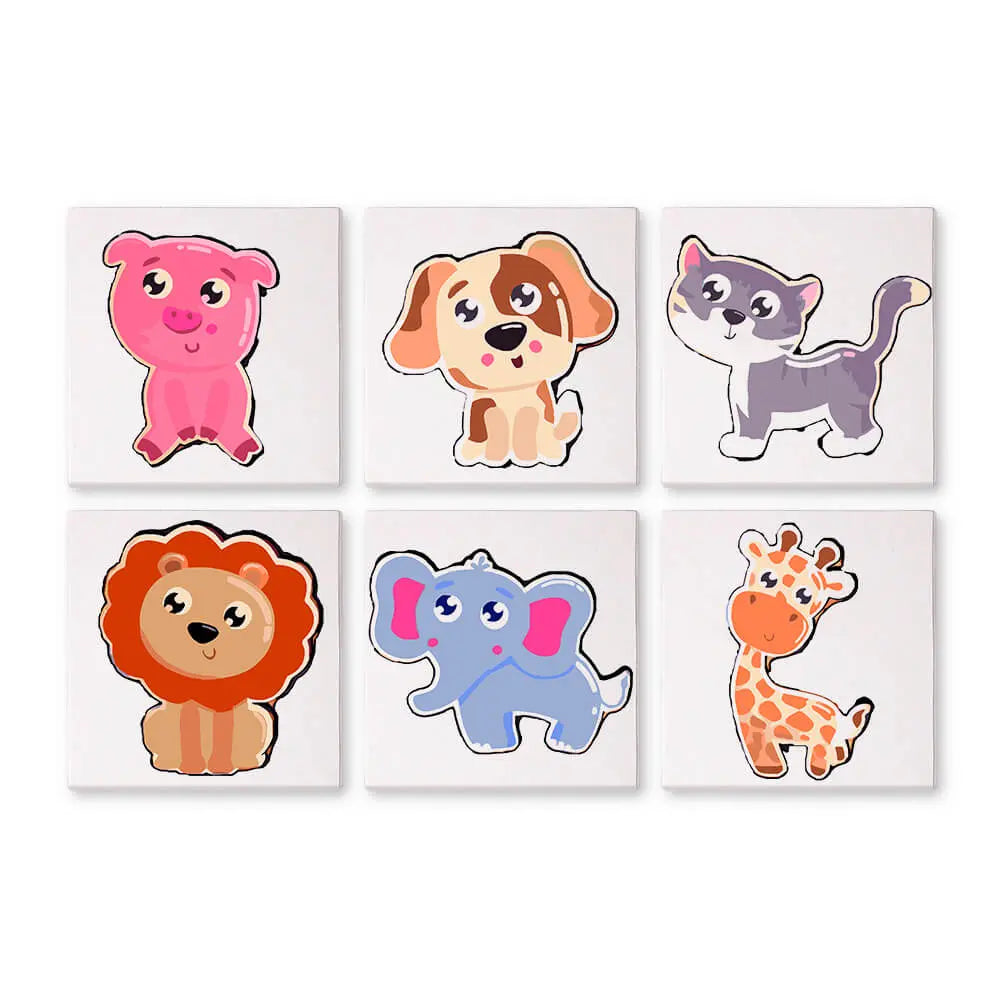 The Little Menagerie (6 set) PicturaNumbers