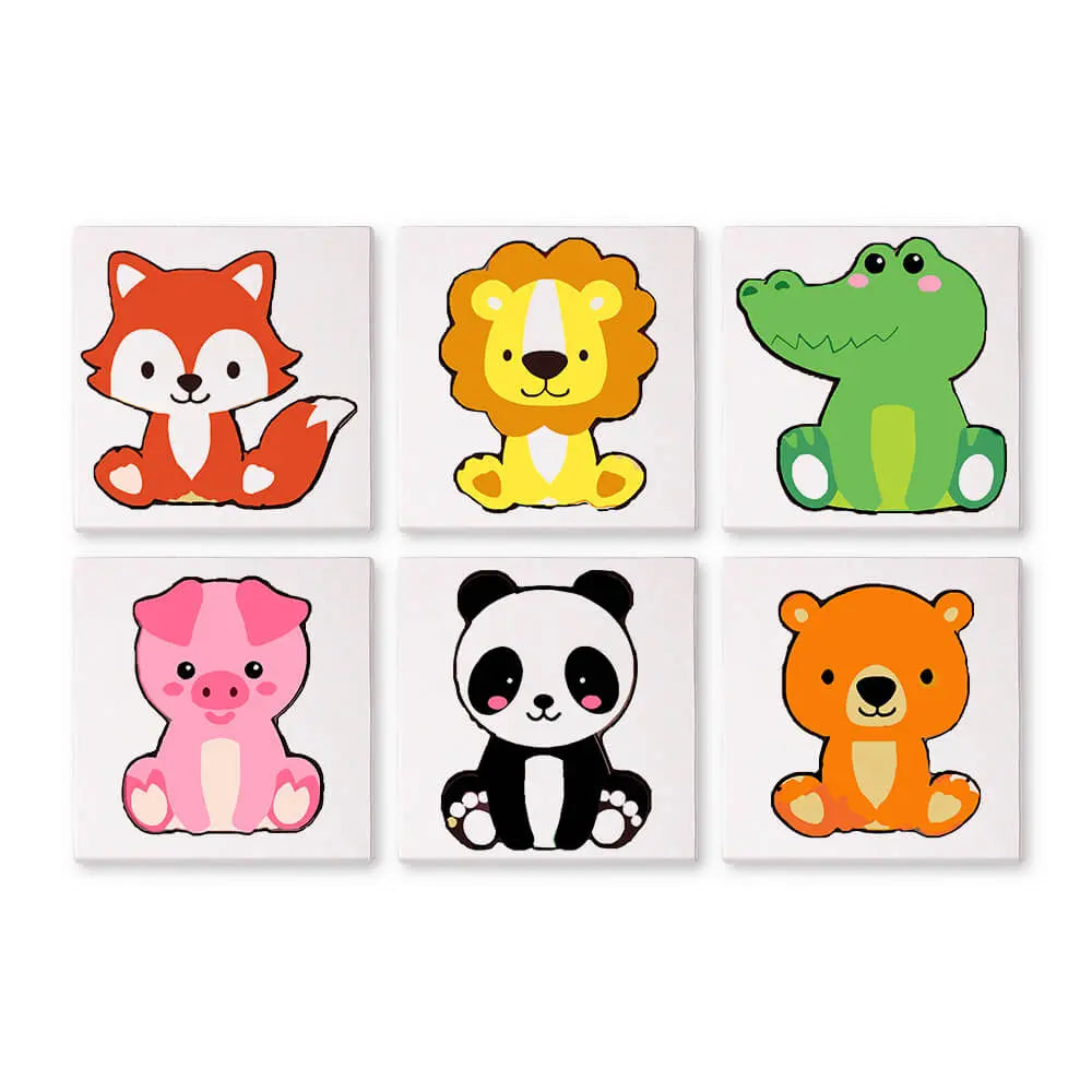 Little Zoo Crew (6 set) PicturaNumbers