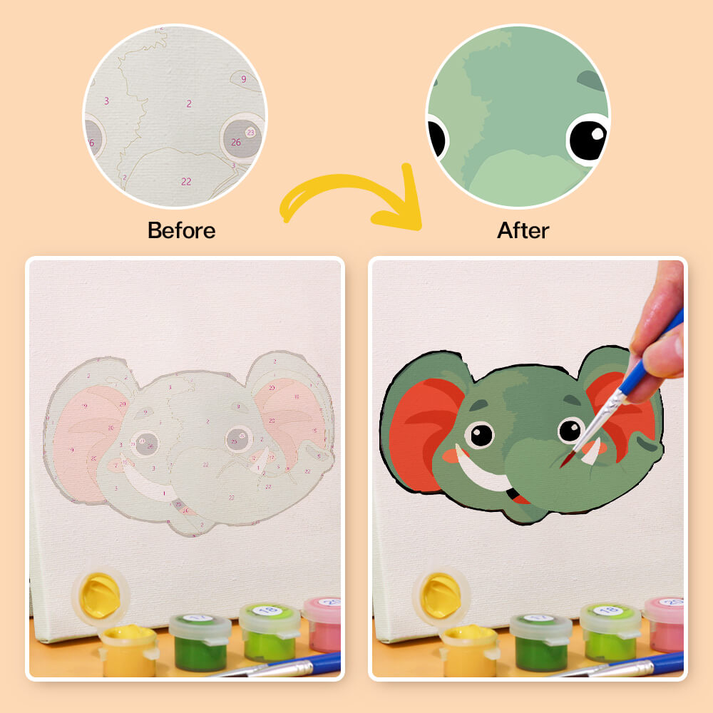 Happy Herd (6 set) PicturaNumbers