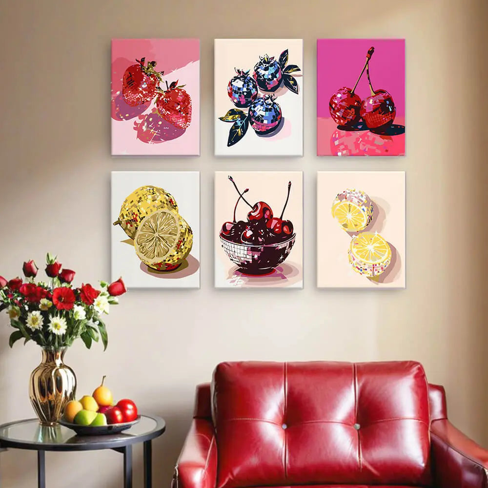 Fruit Chic (6 set) PicturaNumbers