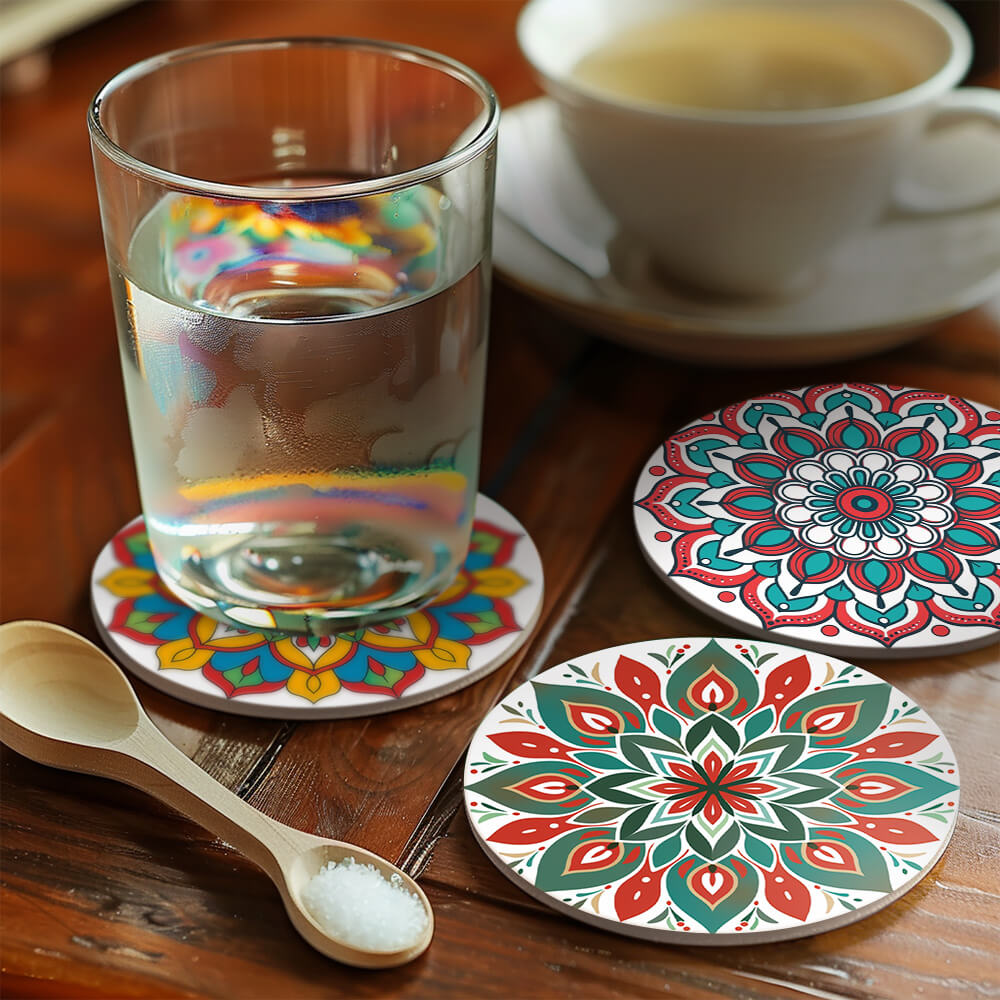 Mandala Coasters (6 Set) homepaintology