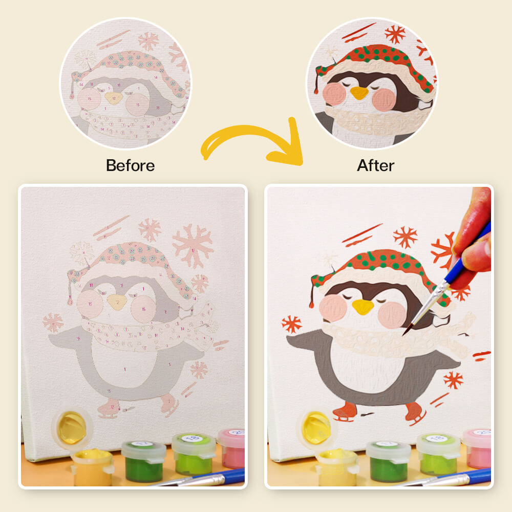 Cute Penguin Crew (6 set)
