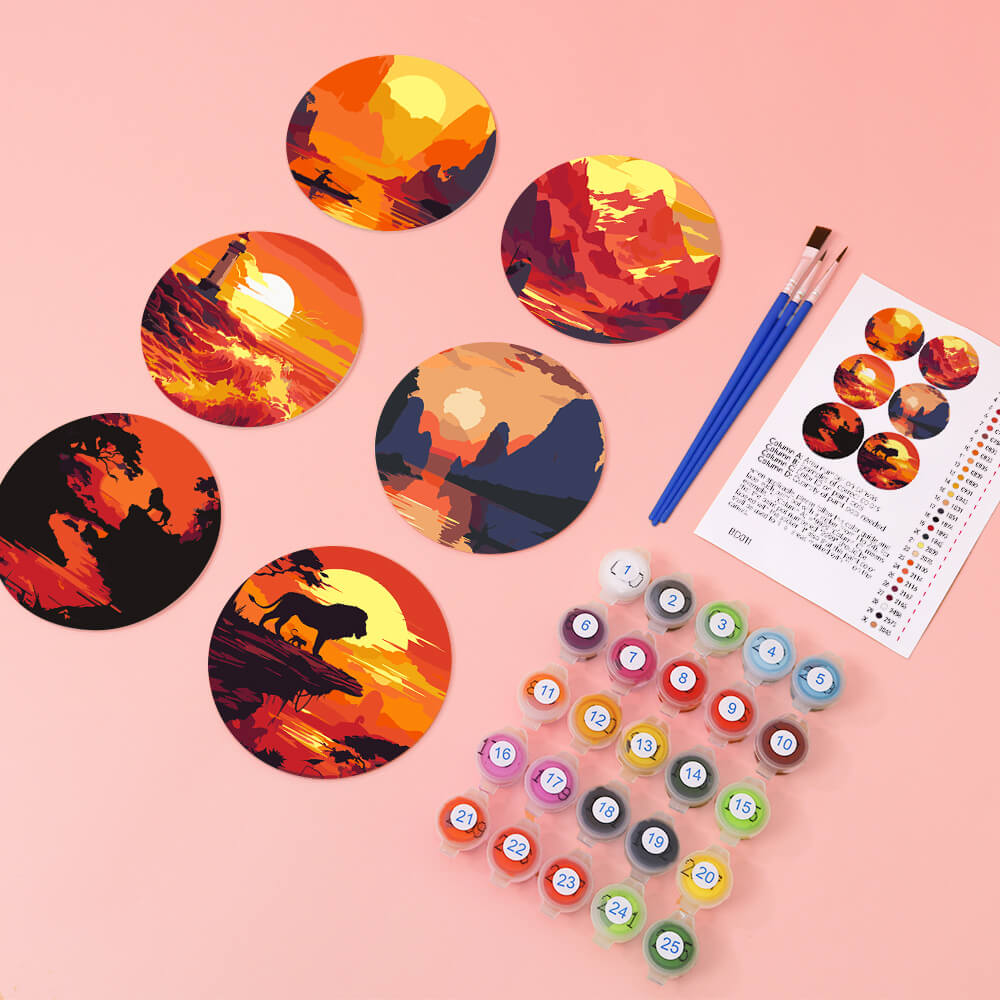 Sunset Escape (6 Set) homepaintology