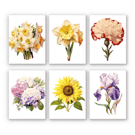 Floral Overture (6 set) PicturaNumbers