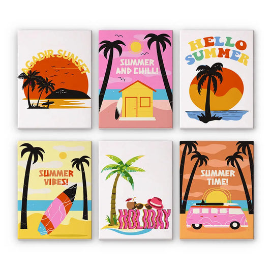 Cali Summer (6 set) PicturaNumbers
