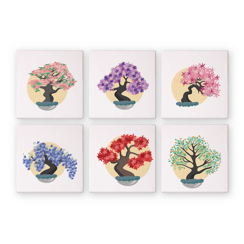 Bonsai Garden (6 set) PicturaNumbers