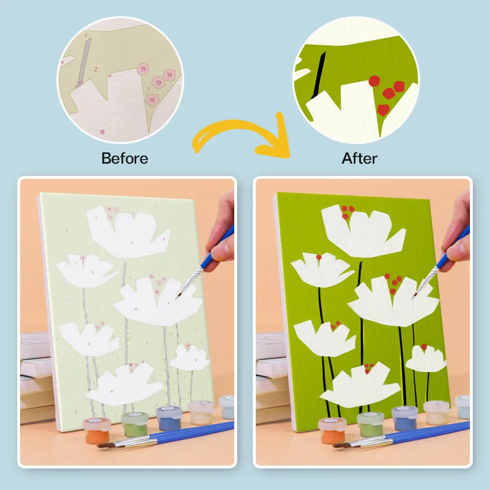 Petal Harmony (6 set) PicturaNumbers