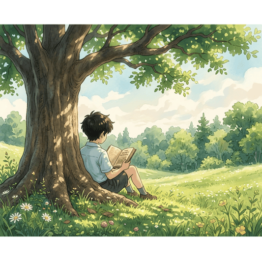 Afternoon Reading Time PicturaNumbers