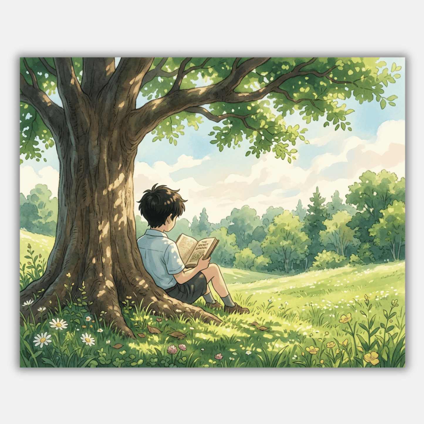 Afternoon Reading Time PicturaNumbers