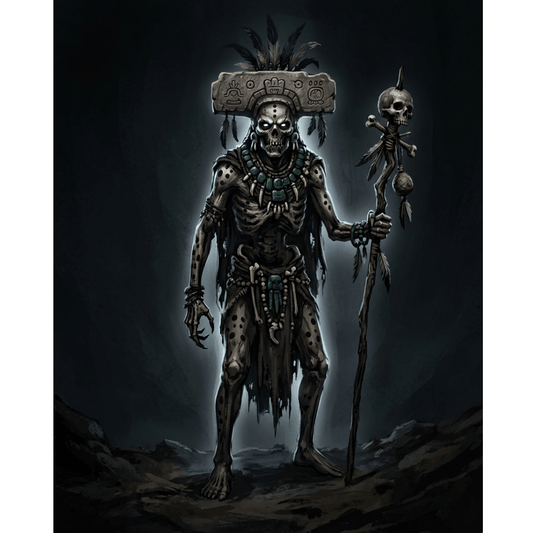 Ah Puch Dark Lord PicturaNumbers