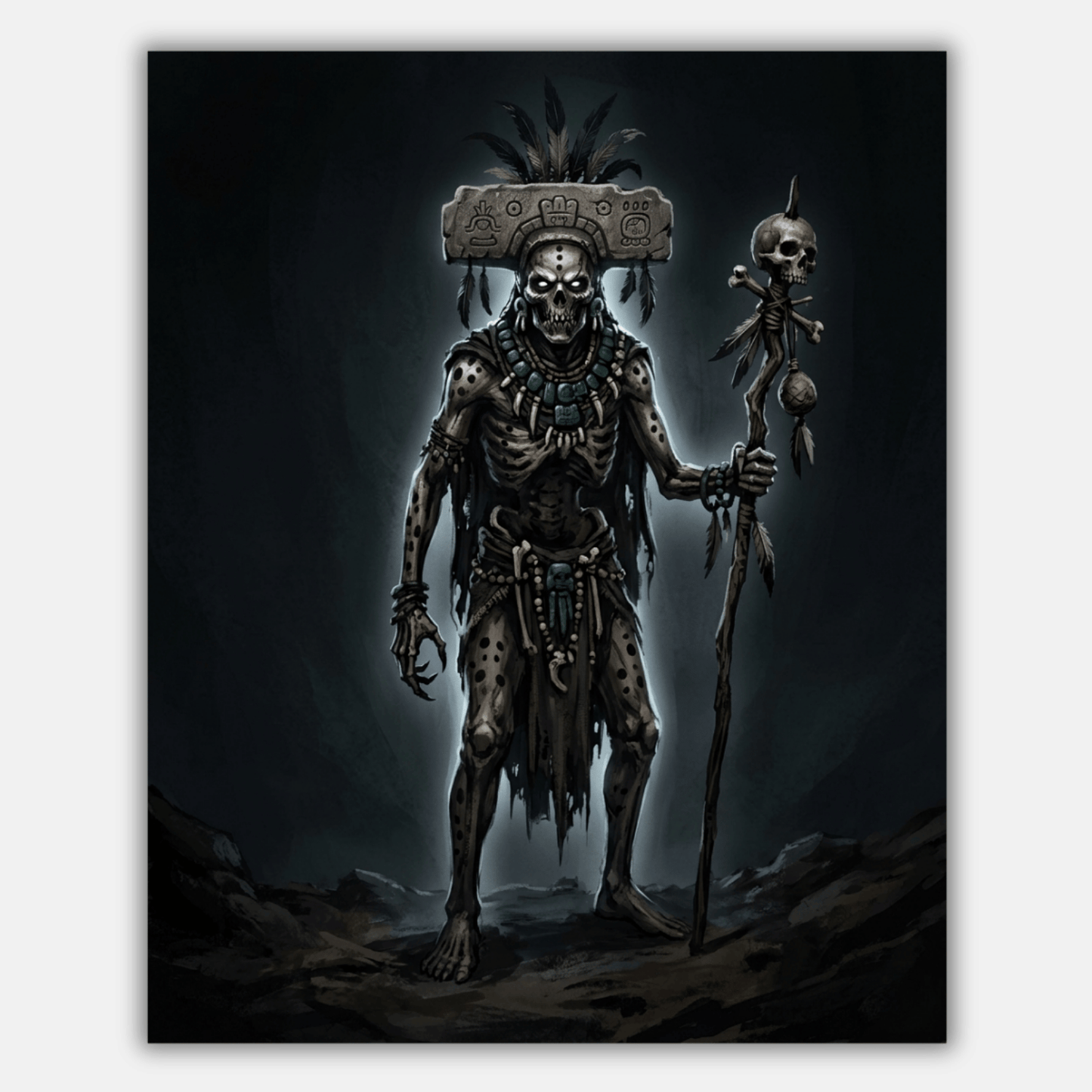 Ah Puch Dark Lord PicturaNumbers