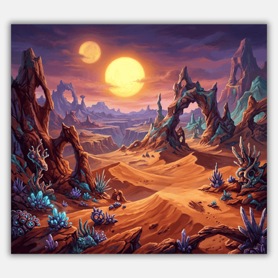 Alien Desert Planet
