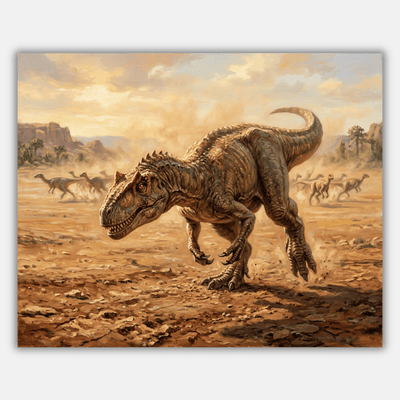 Allosaurus On the Hunt