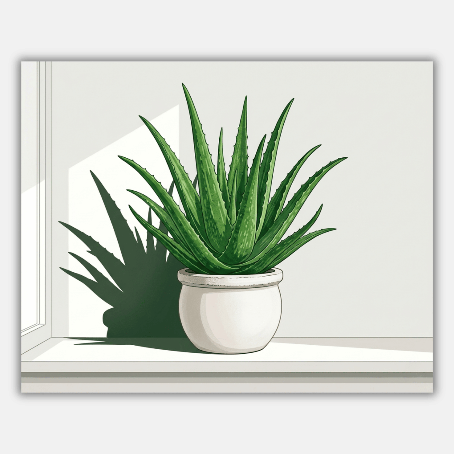Aloe Shadow PicturaNumbers