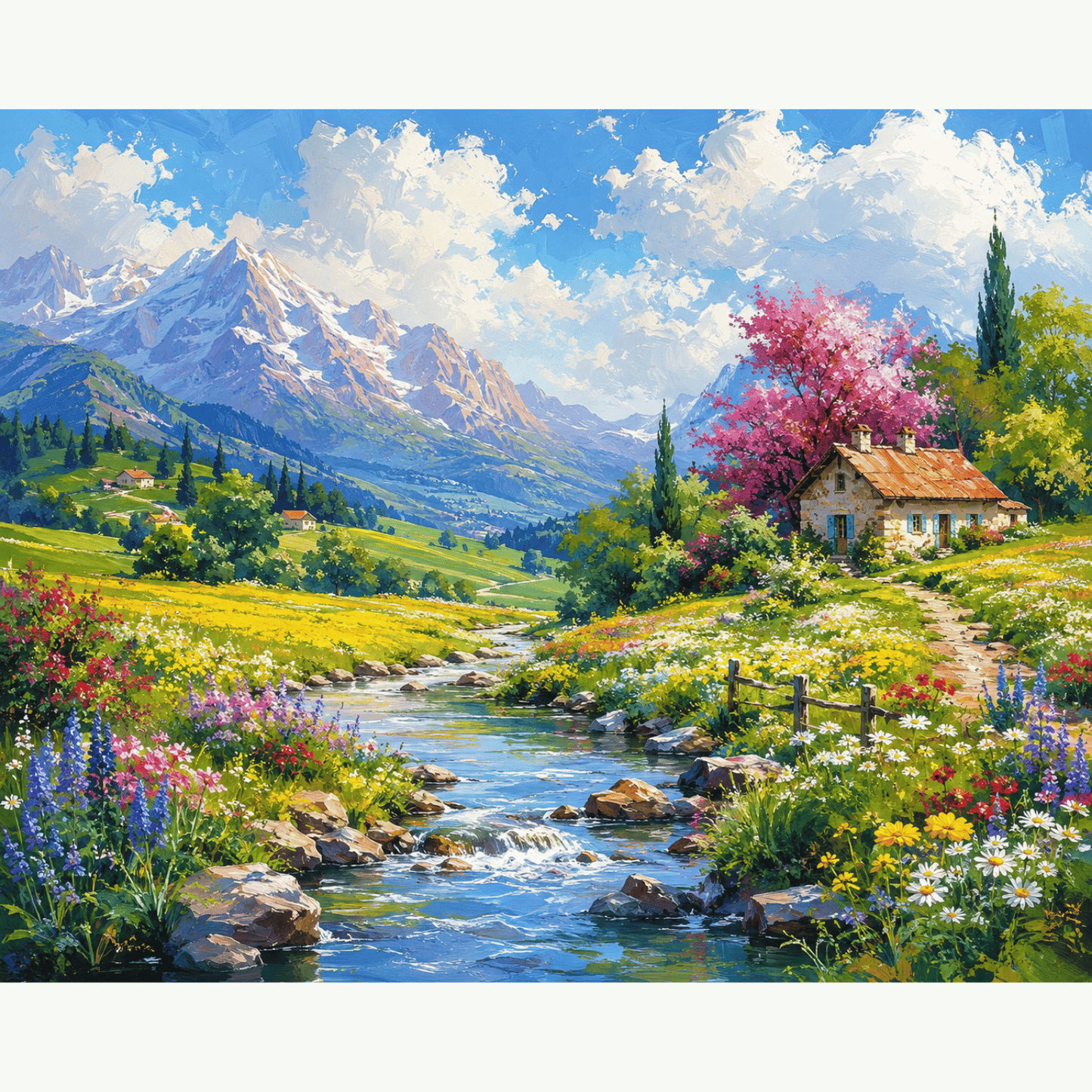Alpine Bloom PicturaNumbers