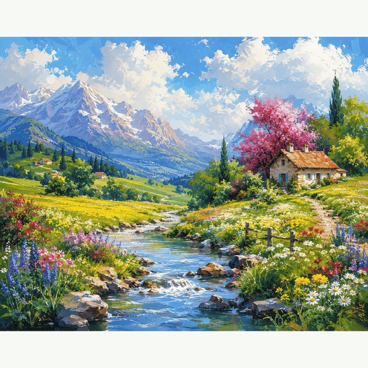 Alpine Bloom PicturaNumbers