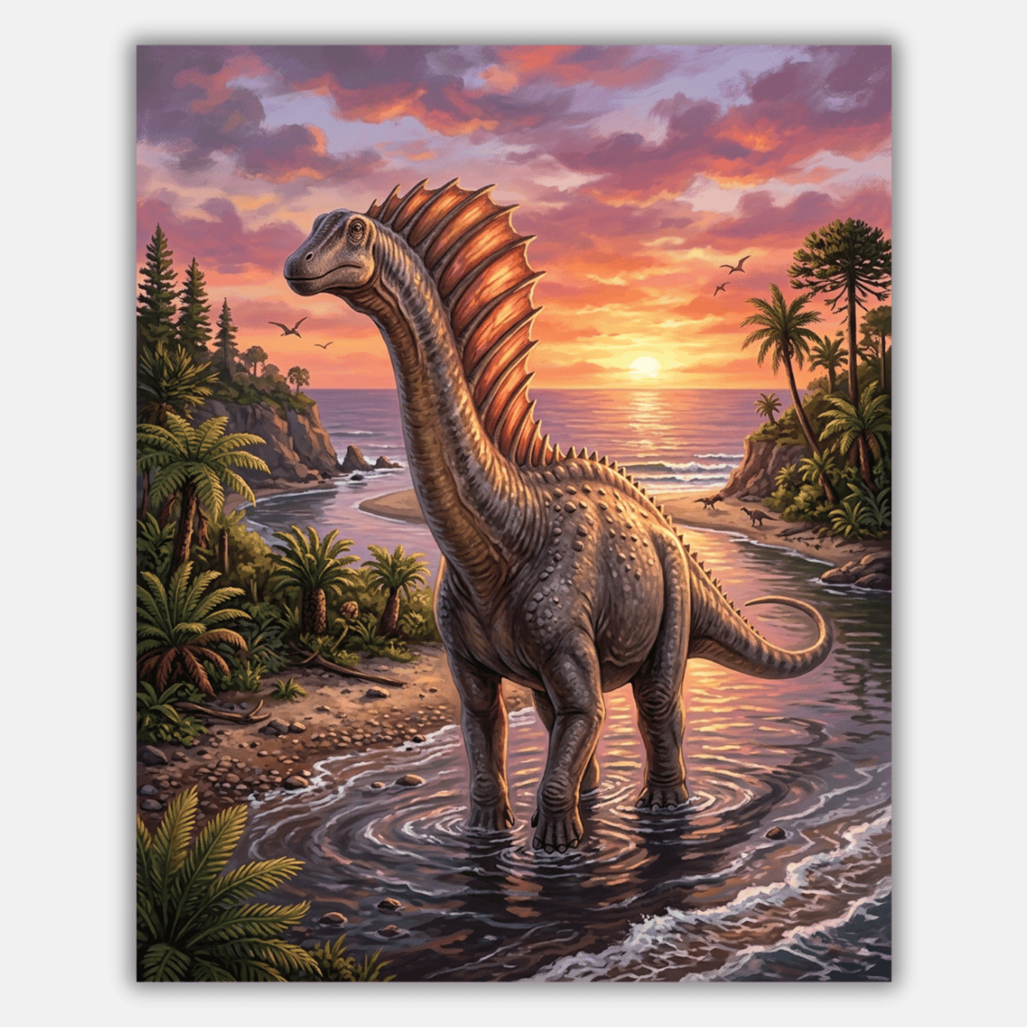Amargasaurus Rivermouth PicturaNumbers