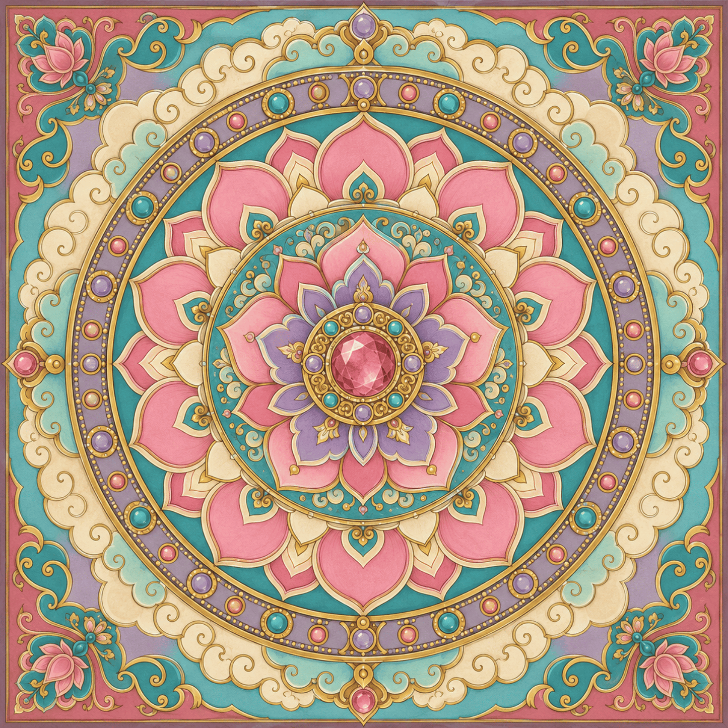 Amethyst Dhyana PicturaNumbers