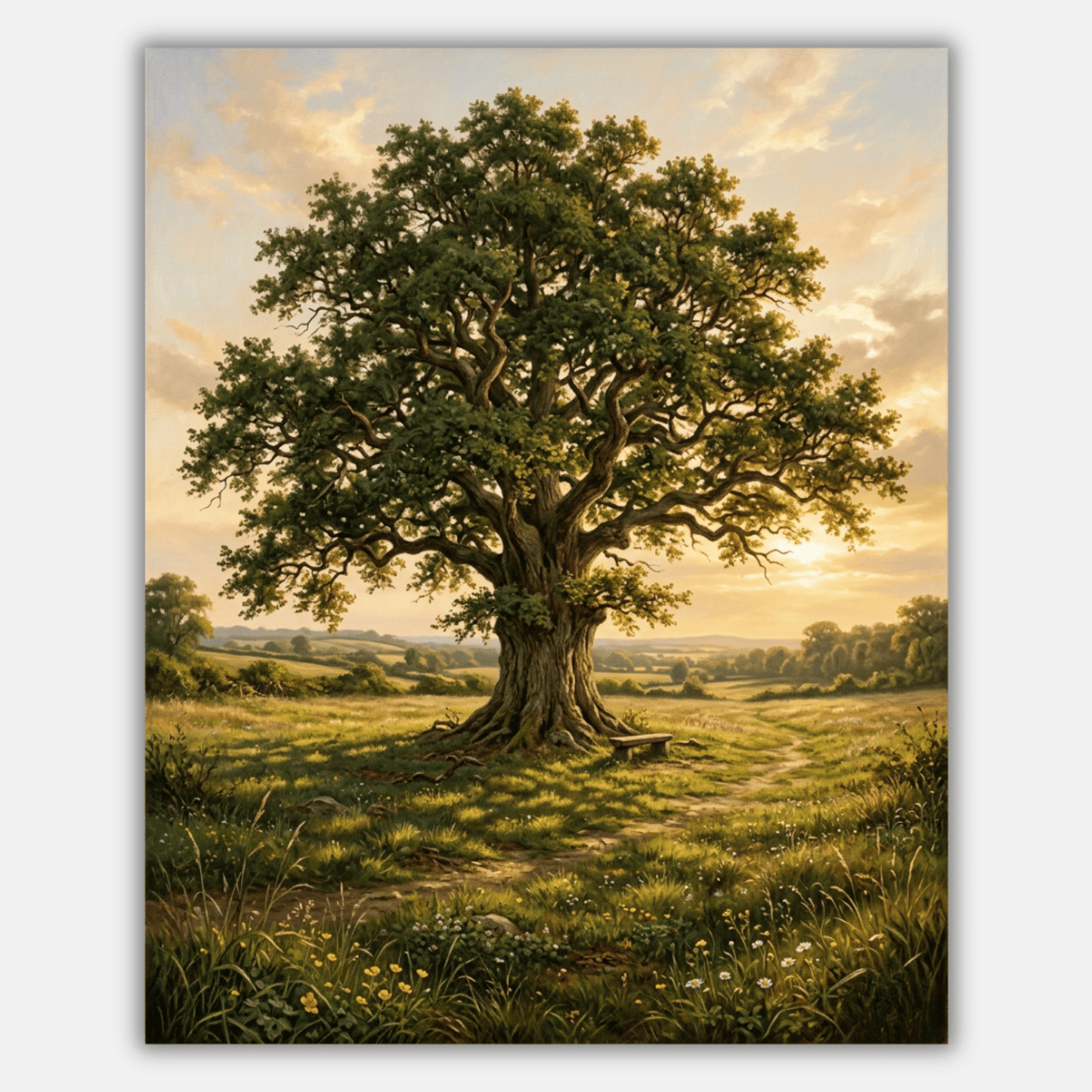 Ancient Oak PicturaNumbers