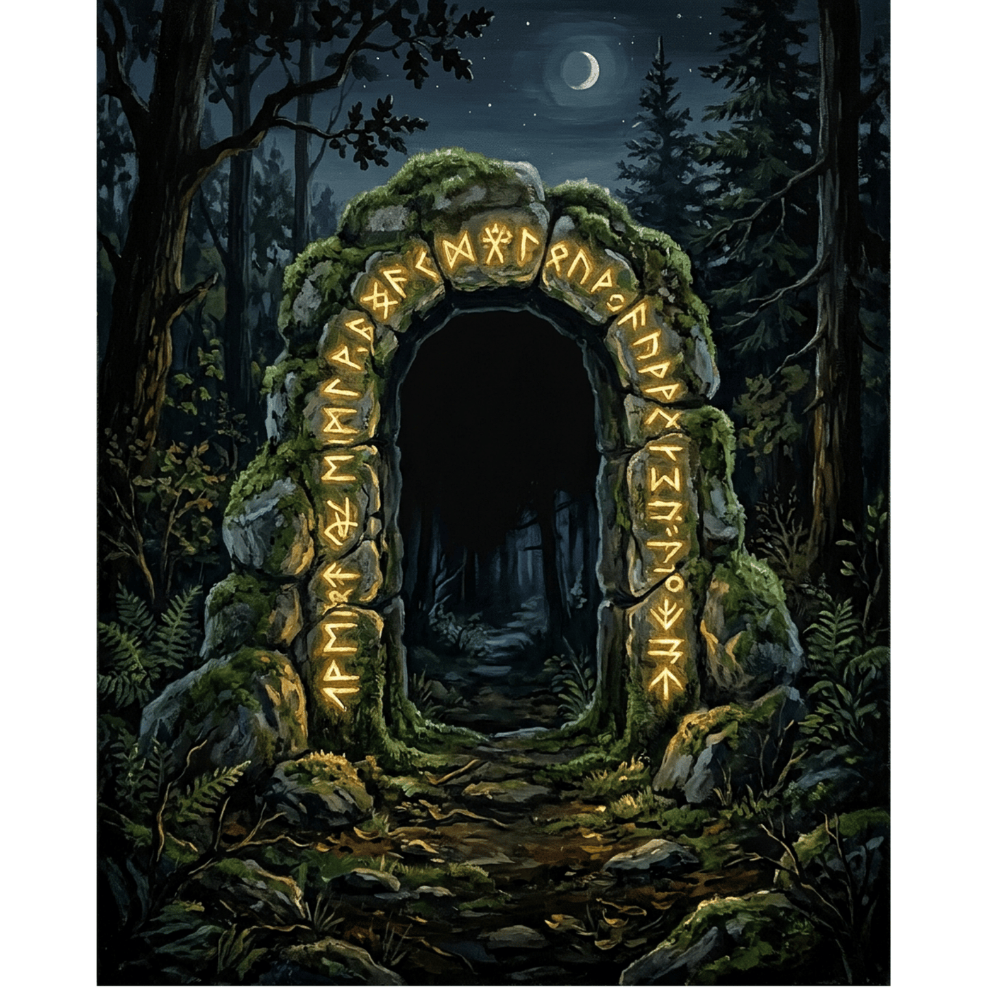 Ancient Portal PicturaNumbers