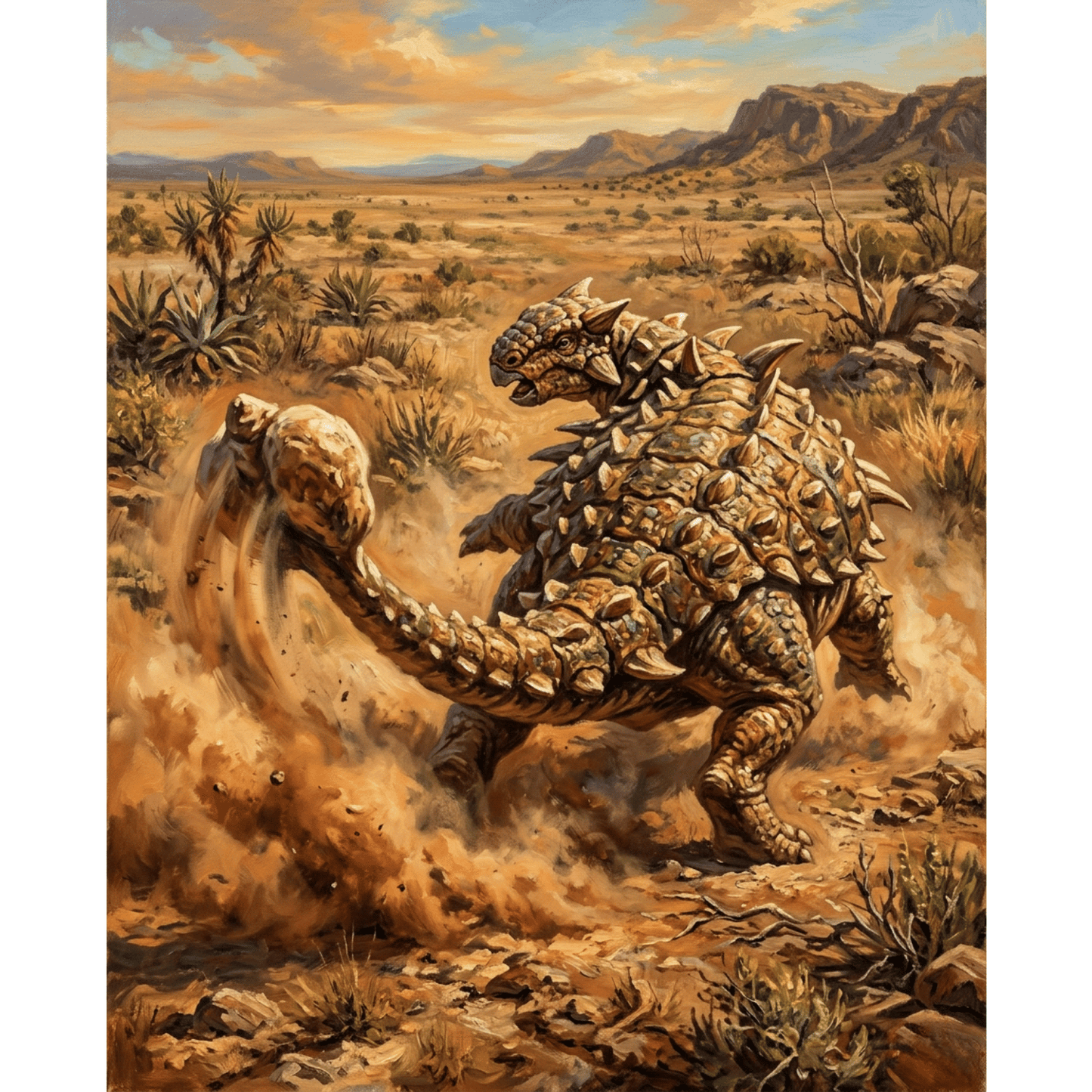 Ankylosaur Wander PicturaNumbers