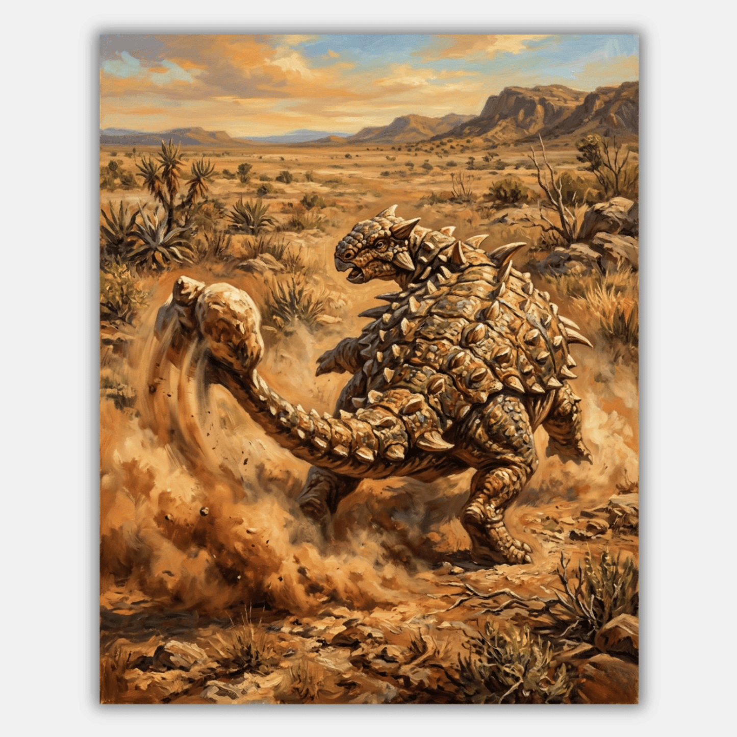Ankylosaur Wander PicturaNumbers