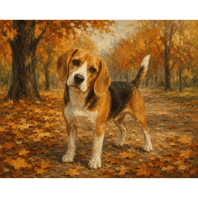 Autumn Beagle