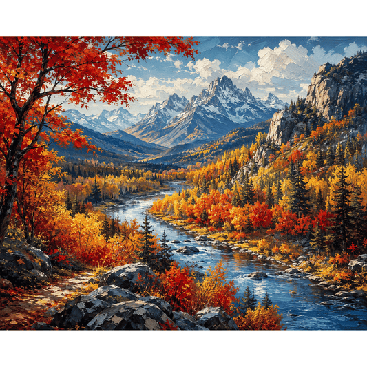 Autumn Passage PicturaNumbers