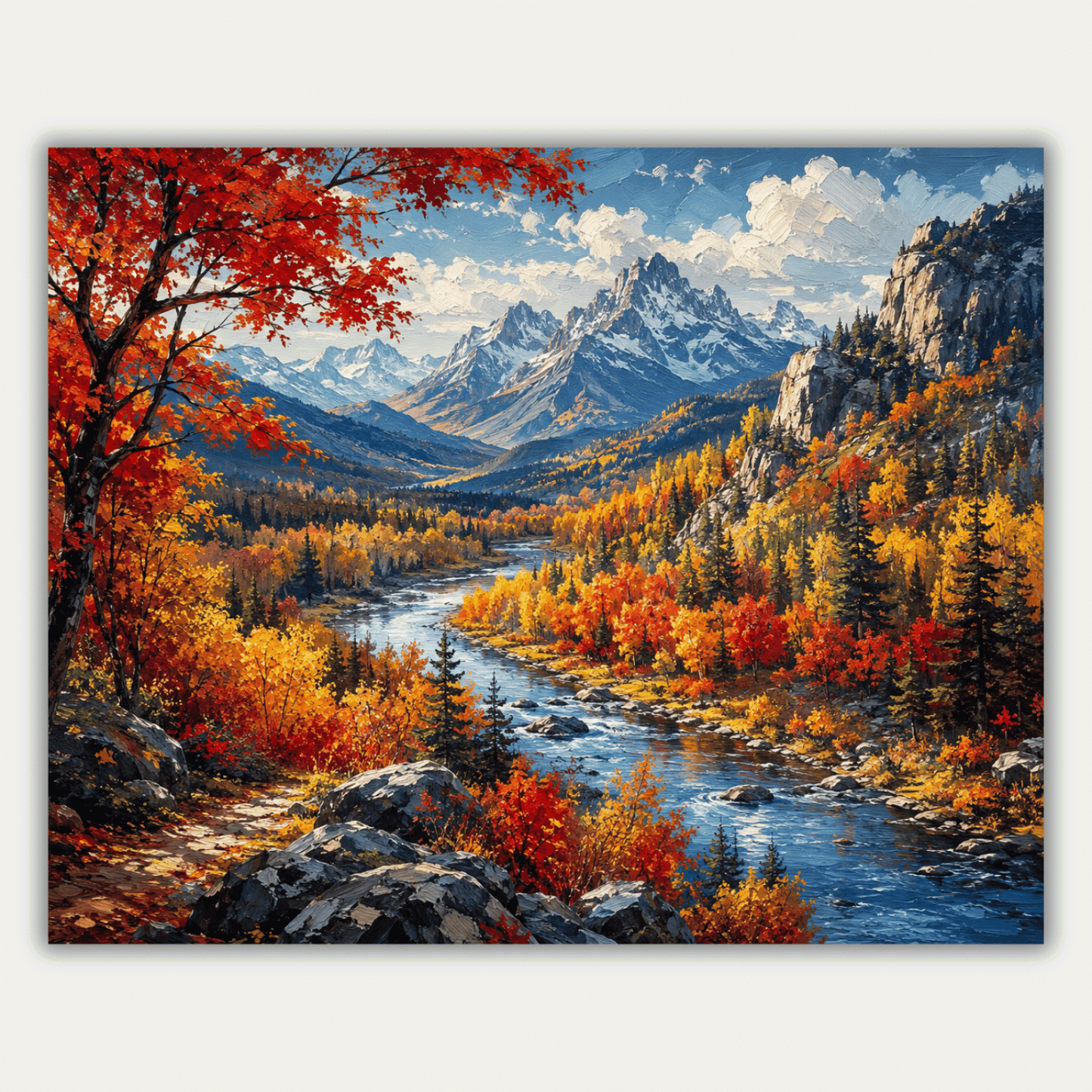 Autumn Passage PicturaNumbers