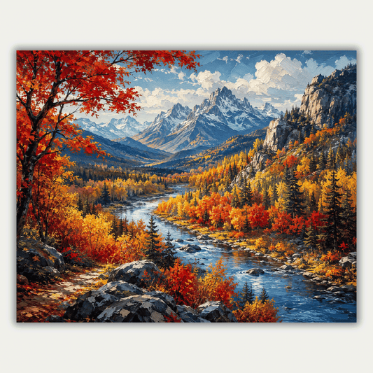 Autumn Passage PicturaNumbers