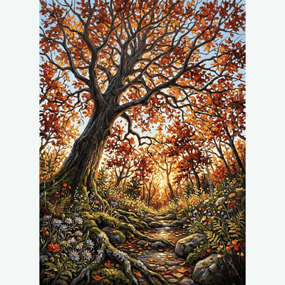 Autumn Forest Path