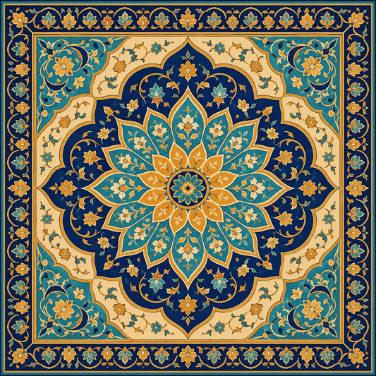 Azure Medallion PicturaNumbers