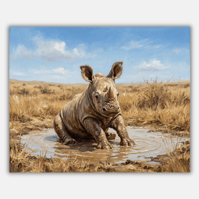 Baby Rhino Mud