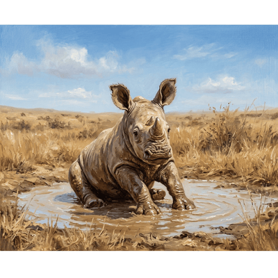 Baby Rhino Mud