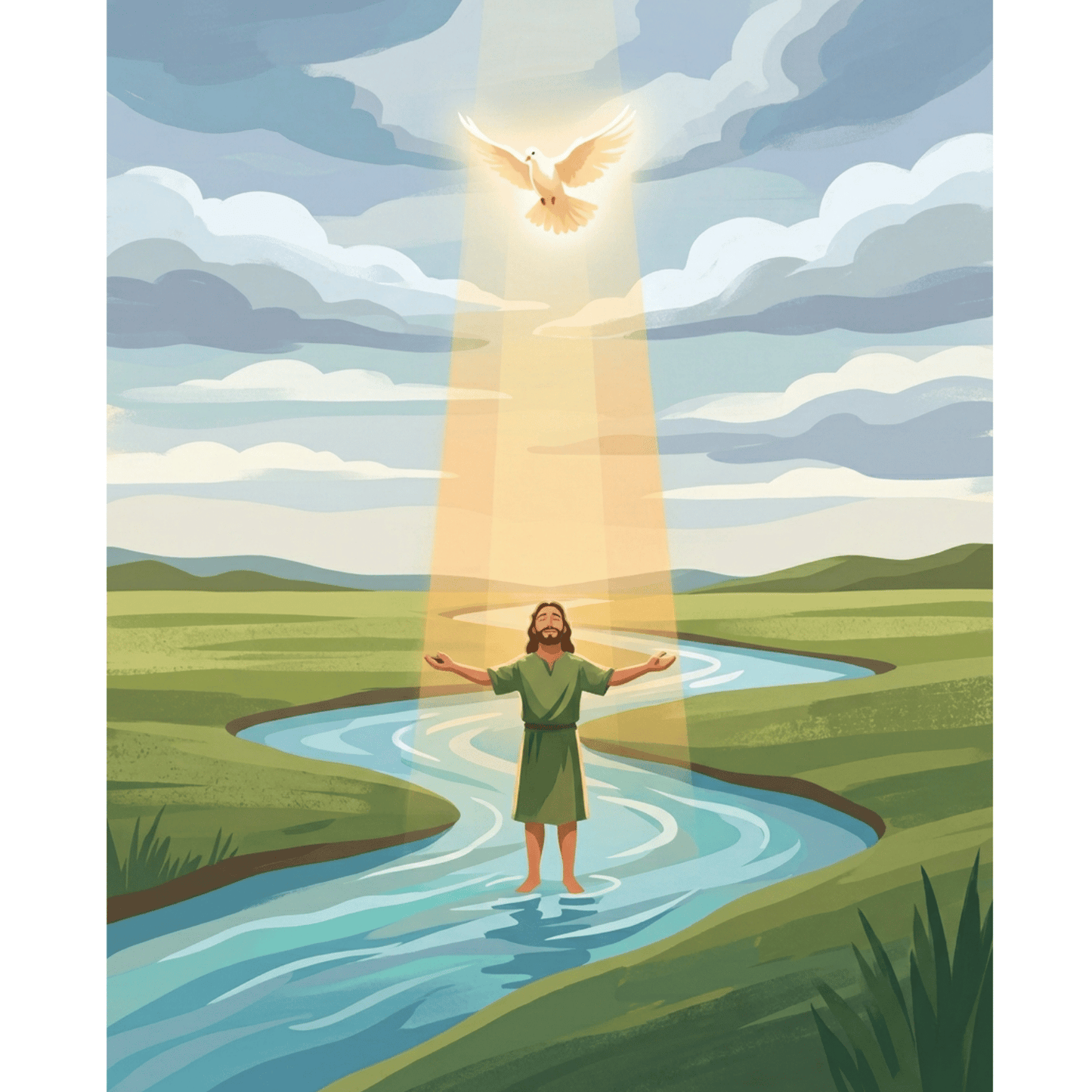 Baptism Of Light PicturaNumbers
