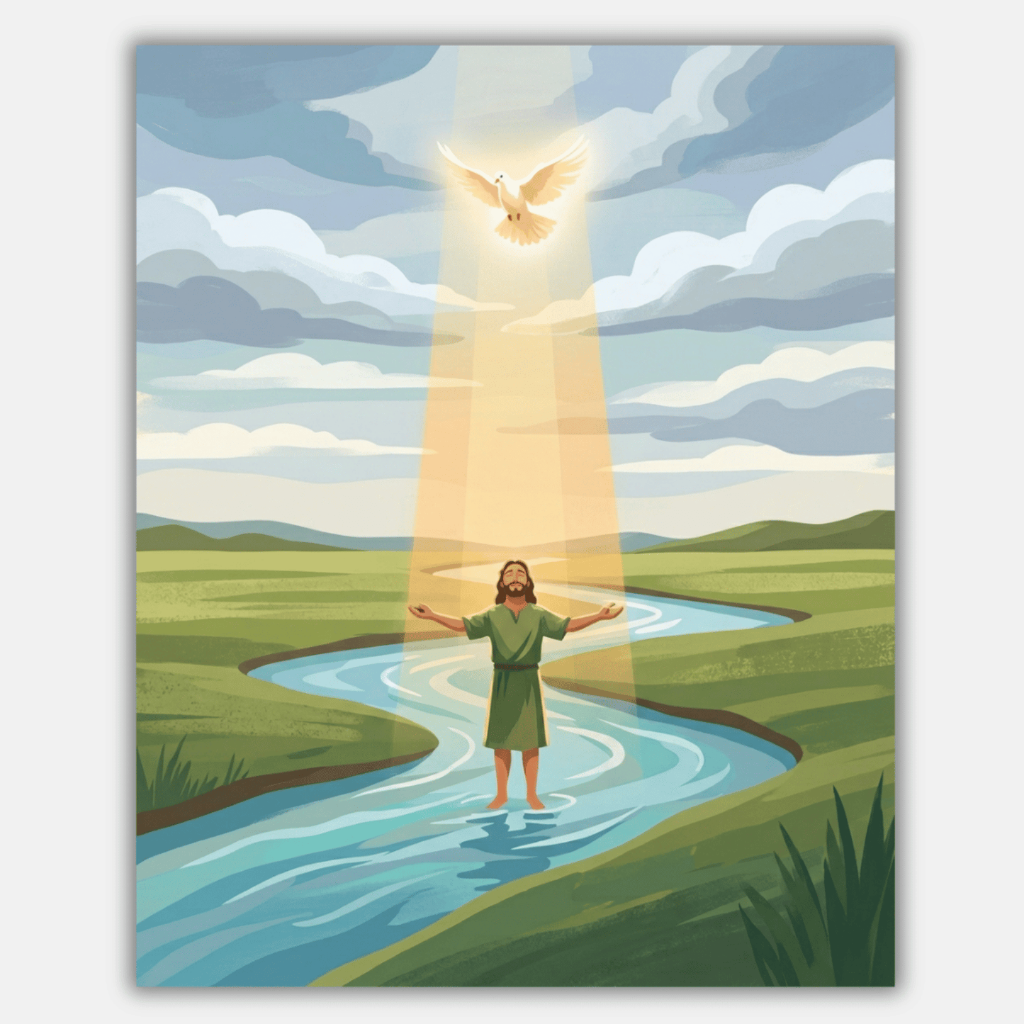Baptism Of Light PicturaNumbers