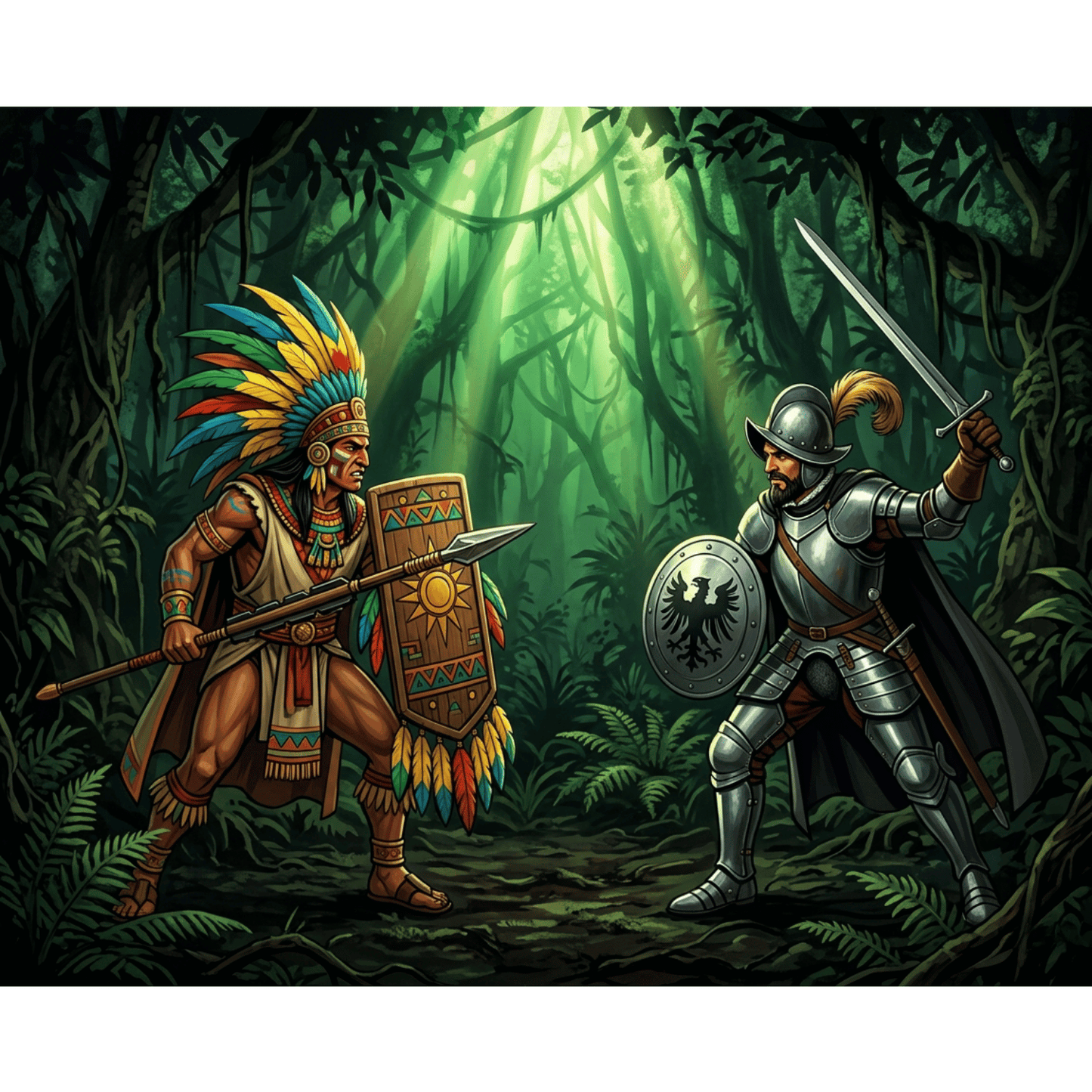 Battle for the Amazon PicturaNumbers