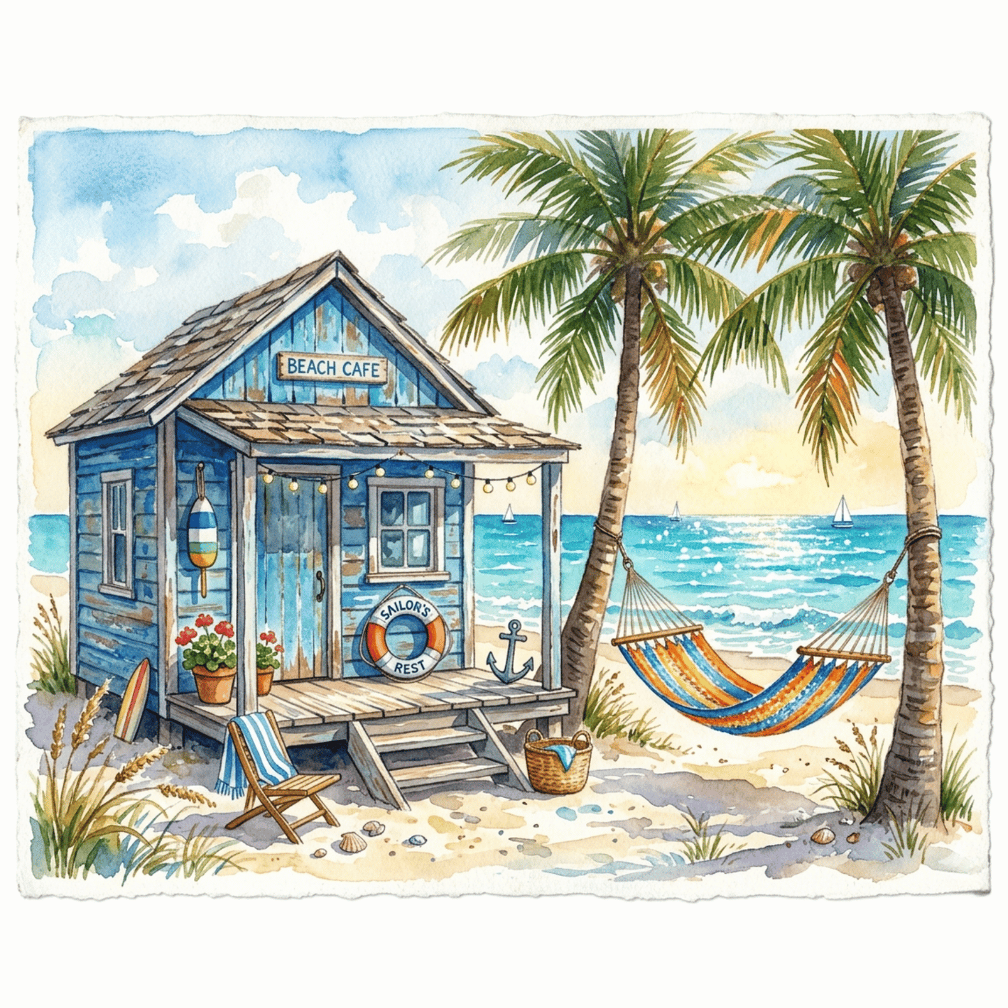 Beach Shack PicturaNumbers