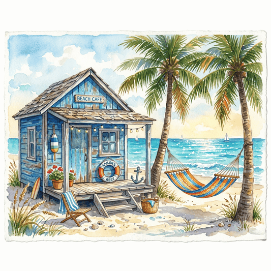 Beach Shack PicturaNumbers