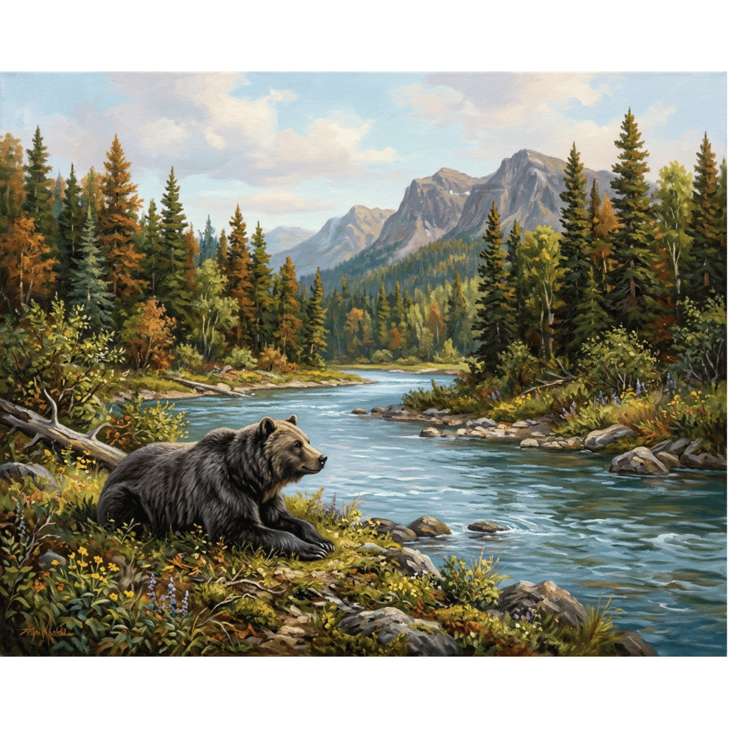 Bear River PicturaNumbers