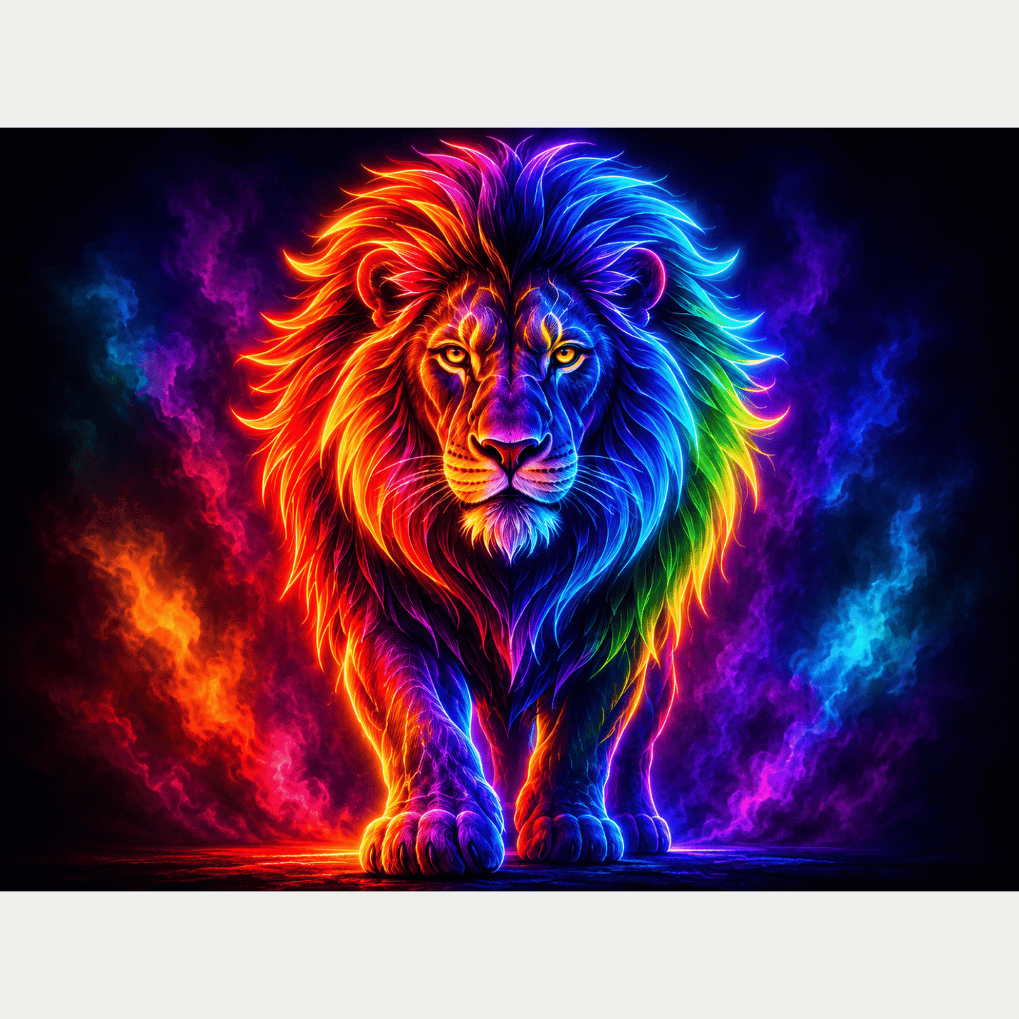 Blazing Lion PicturaNumbers
