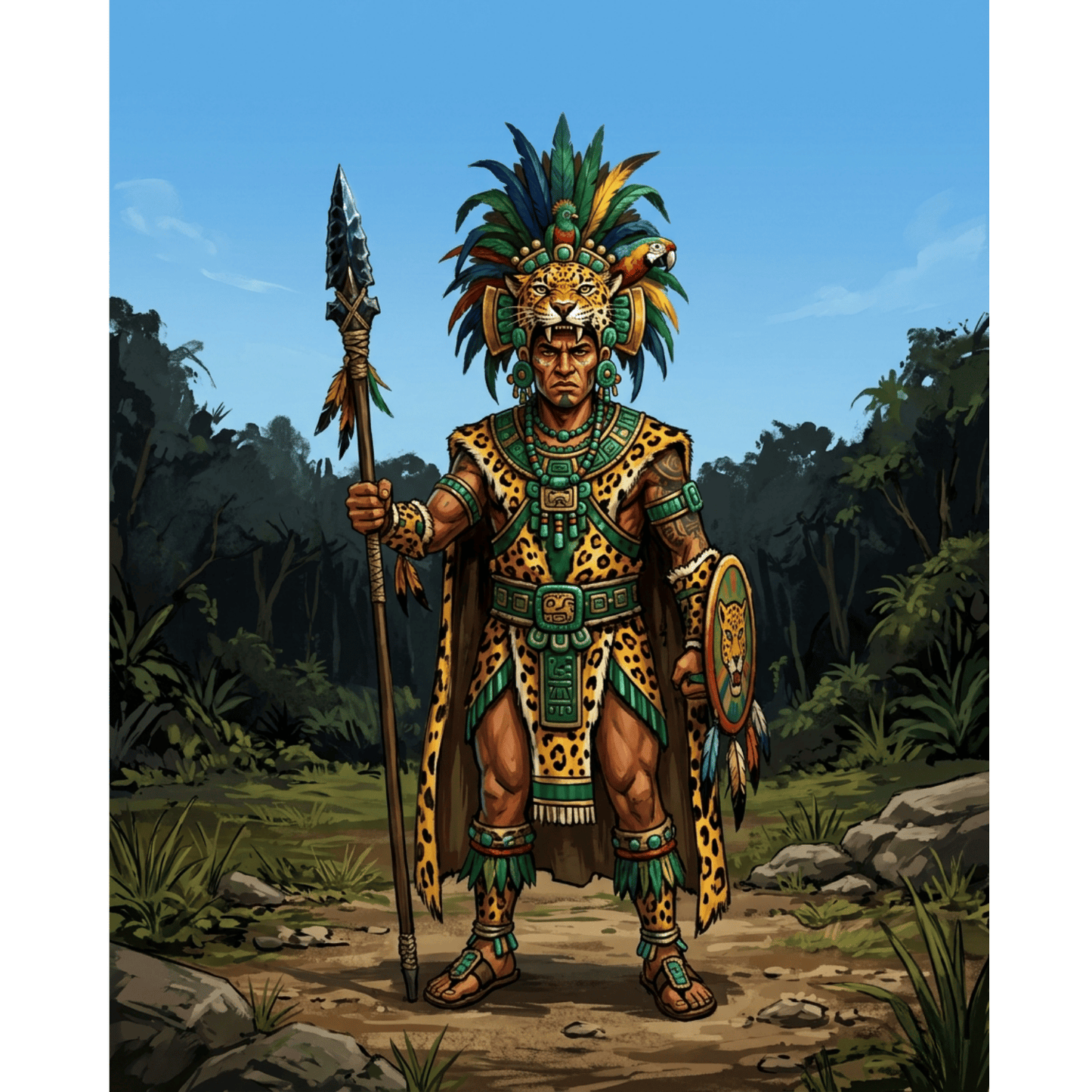 Blood Of The Jaguar PicturaNumbers
