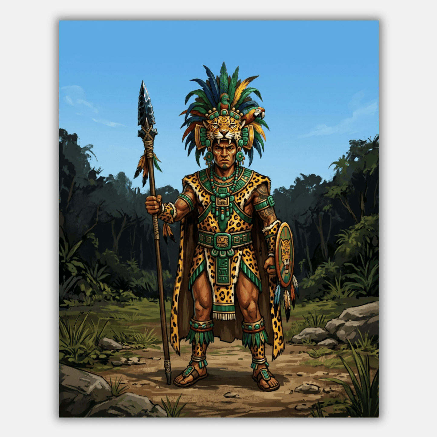 Blood Of The Jaguar PicturaNumbers